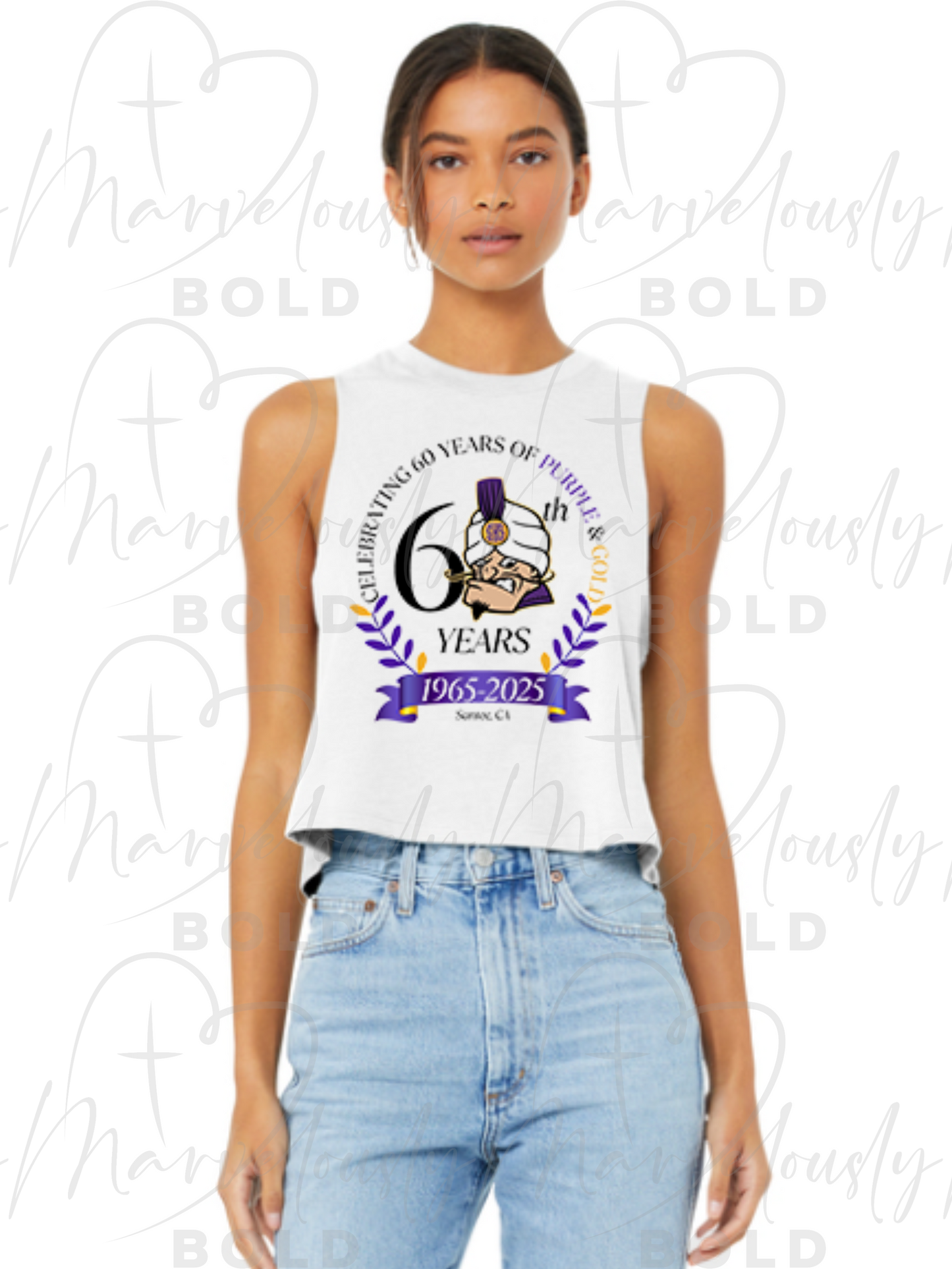 Cropped Tank - Santana Sultans - 60 Years