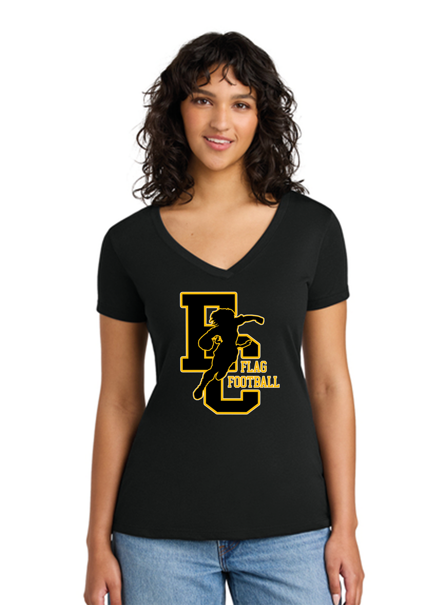 El Capitan District Women’s Perfect Weight V-Neck Tee