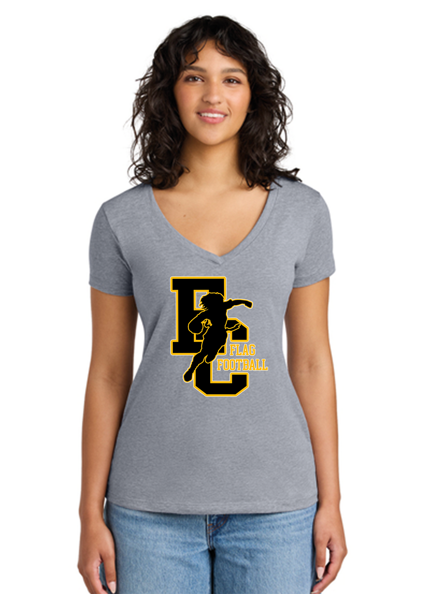 El Capitan District Women’s Perfect Weight V-Neck Tee