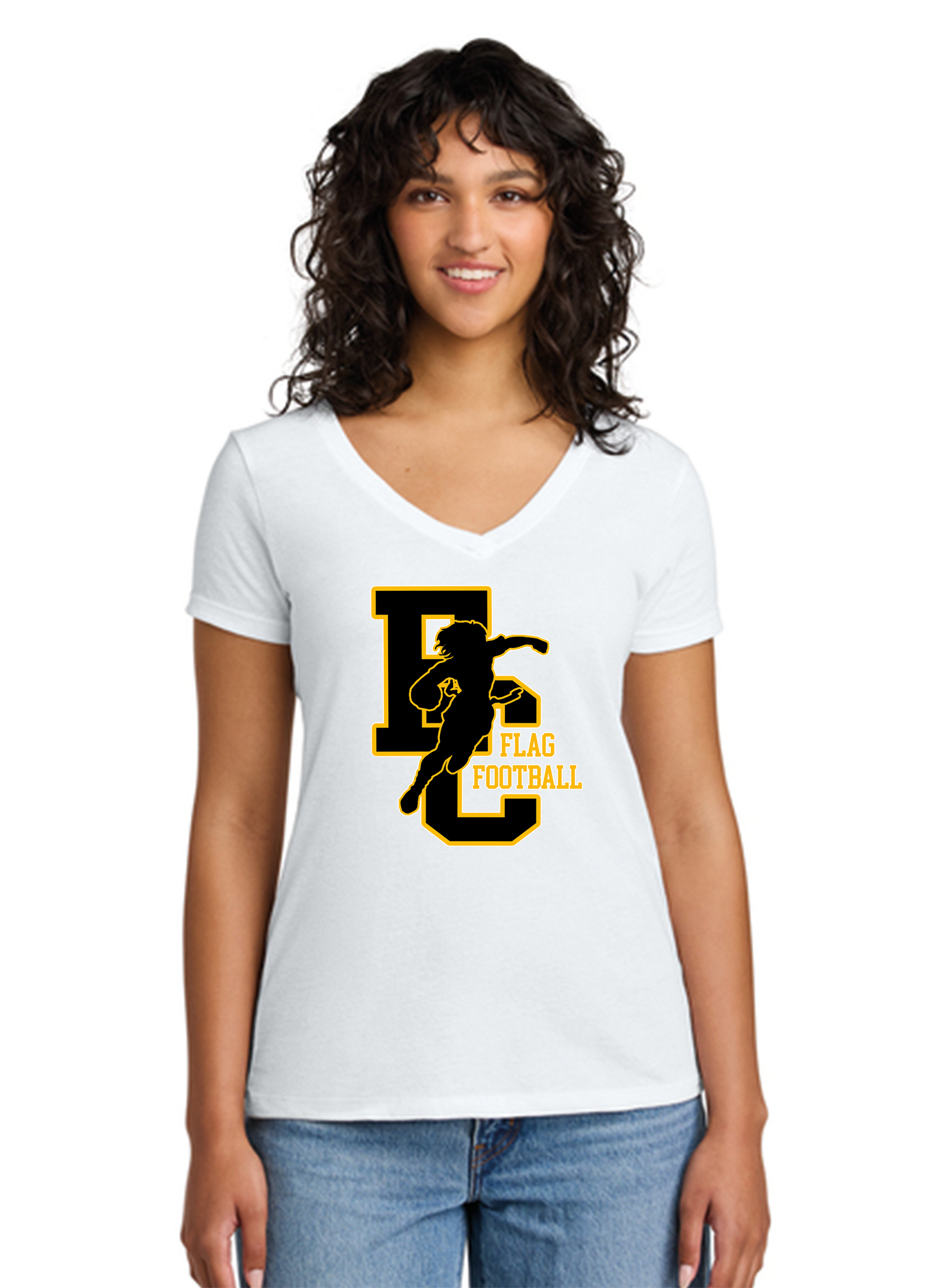 El Capitan District Women’s Perfect Weight V-Neck Tee