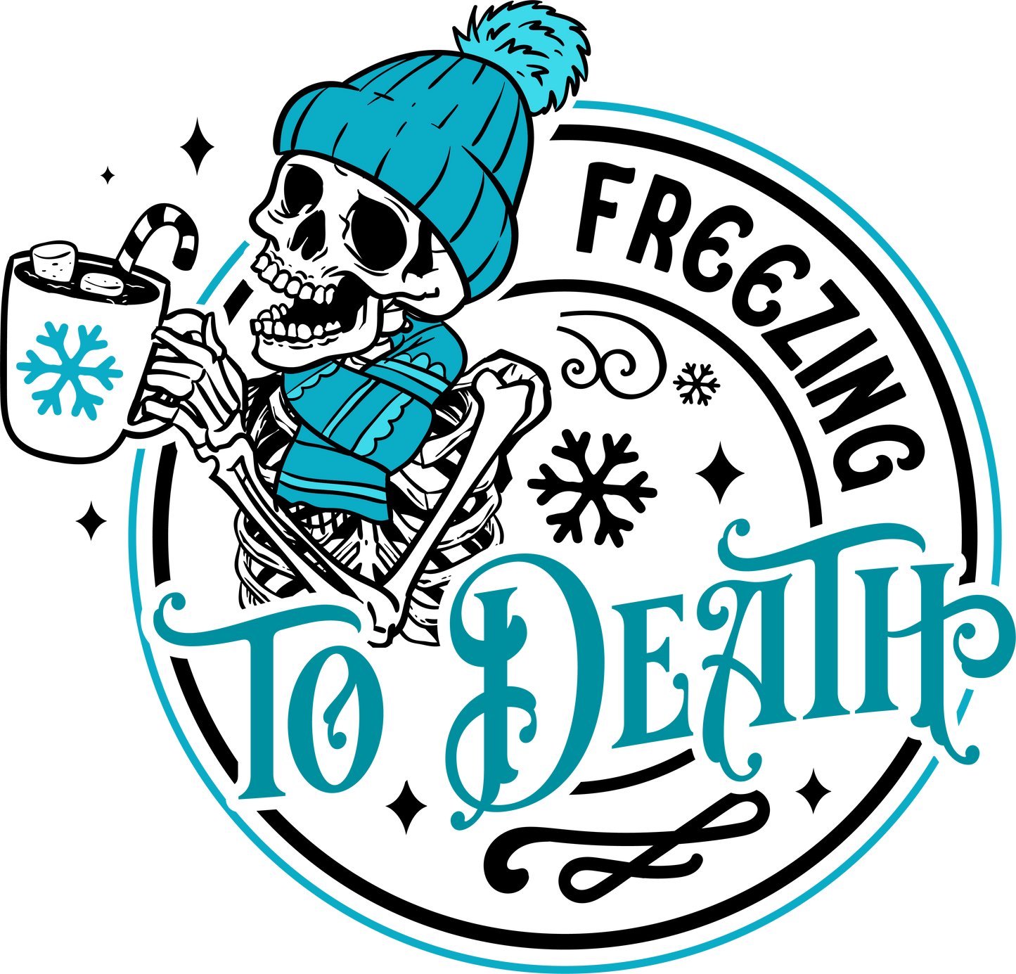 Freezing to Death DTF Print