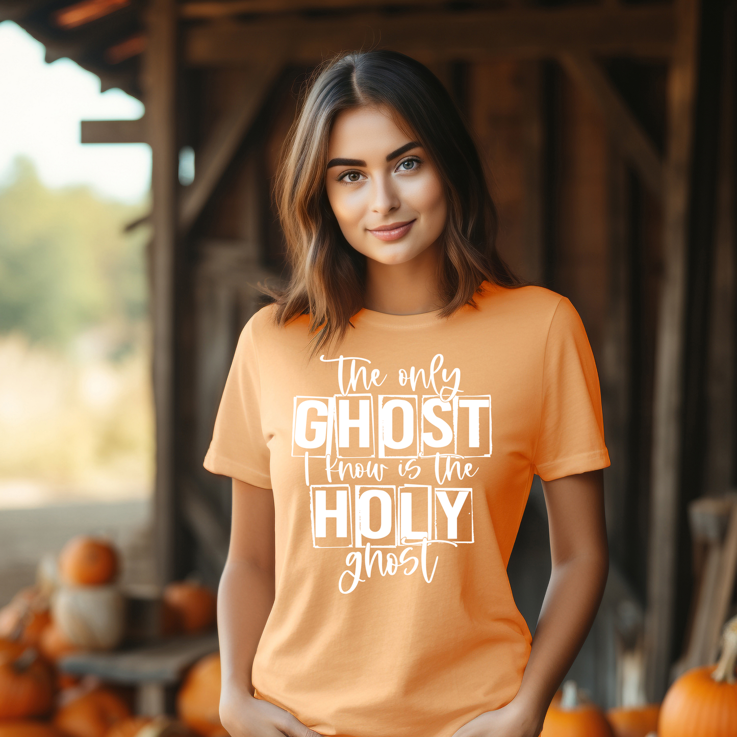 Only Ghost I Know, Is the Holy Ghost in white