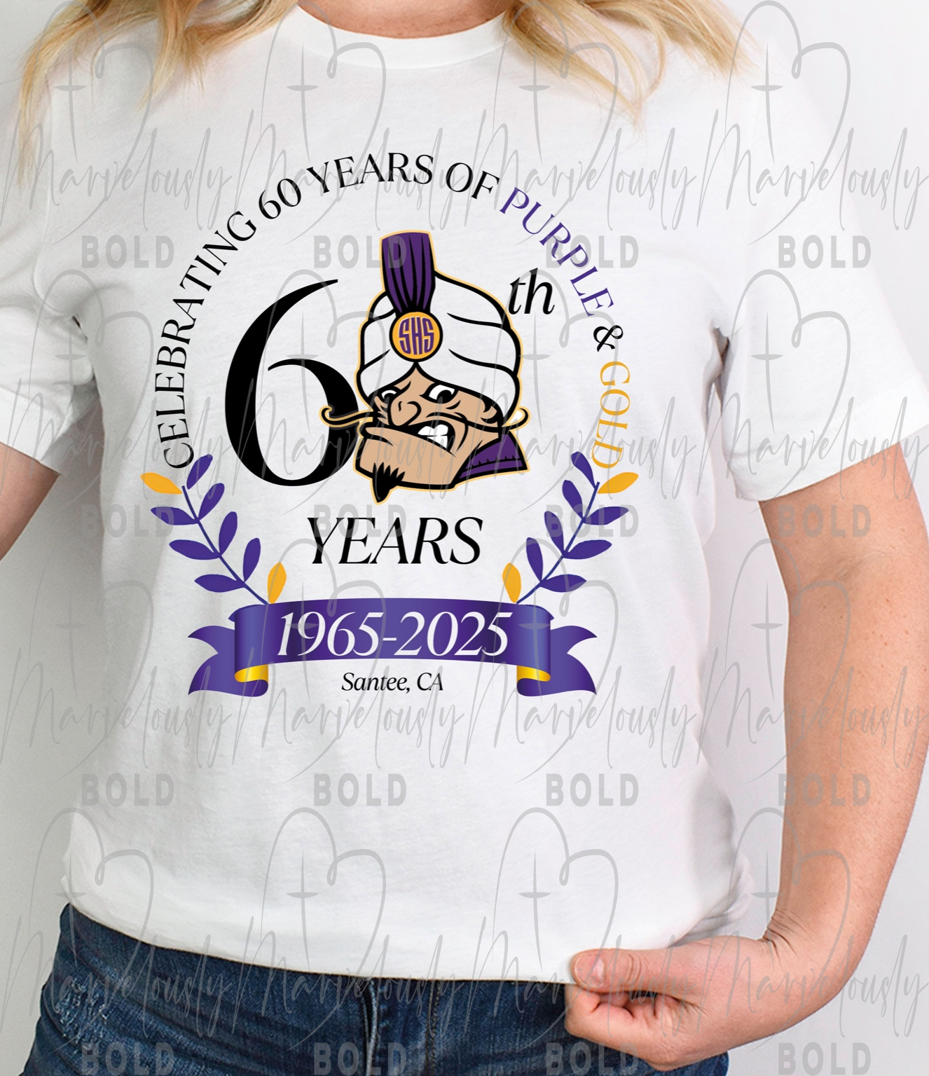 T-Shirt - Santana Sultans - 60 Years
