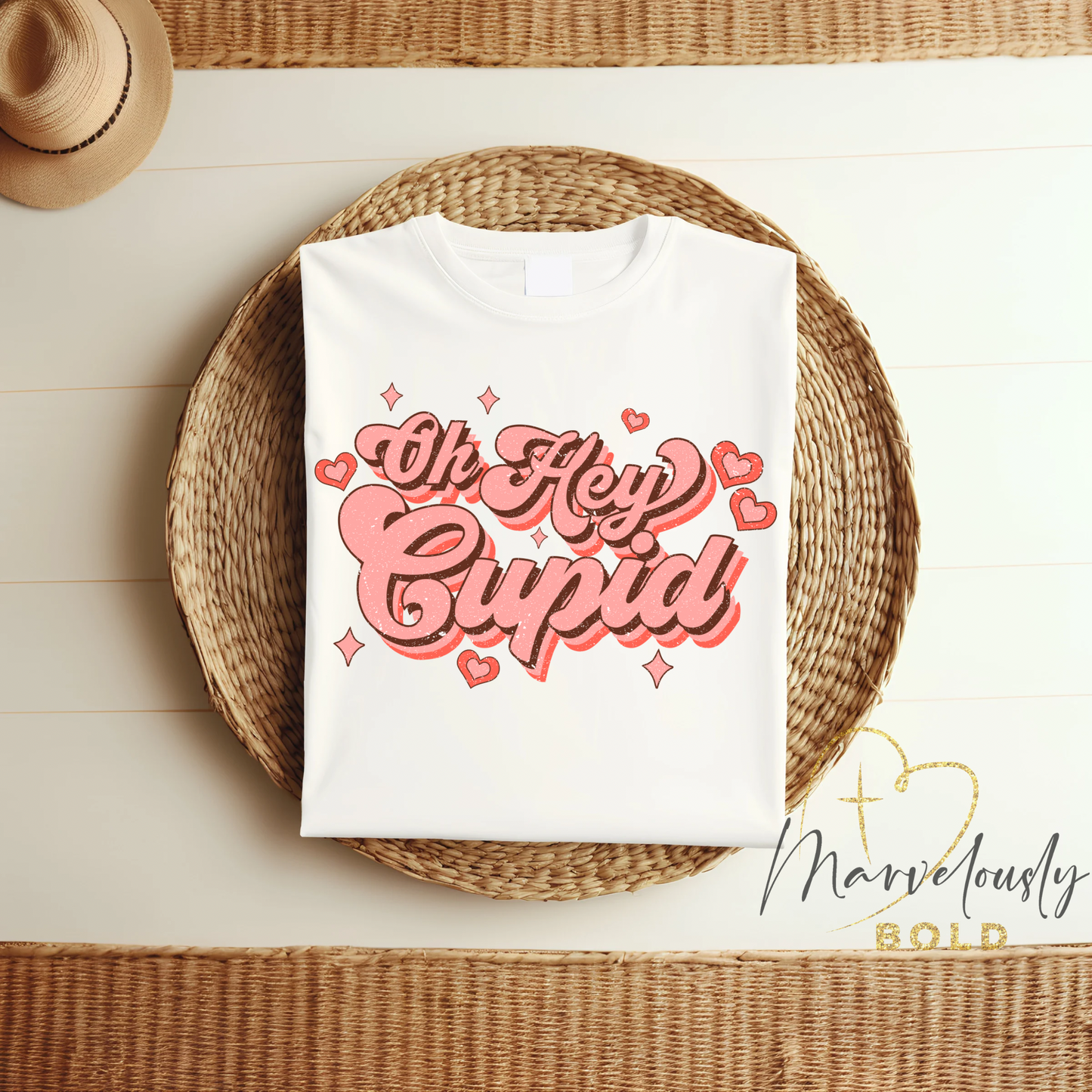 Oh Hey Cupid (Retro) DTF Print