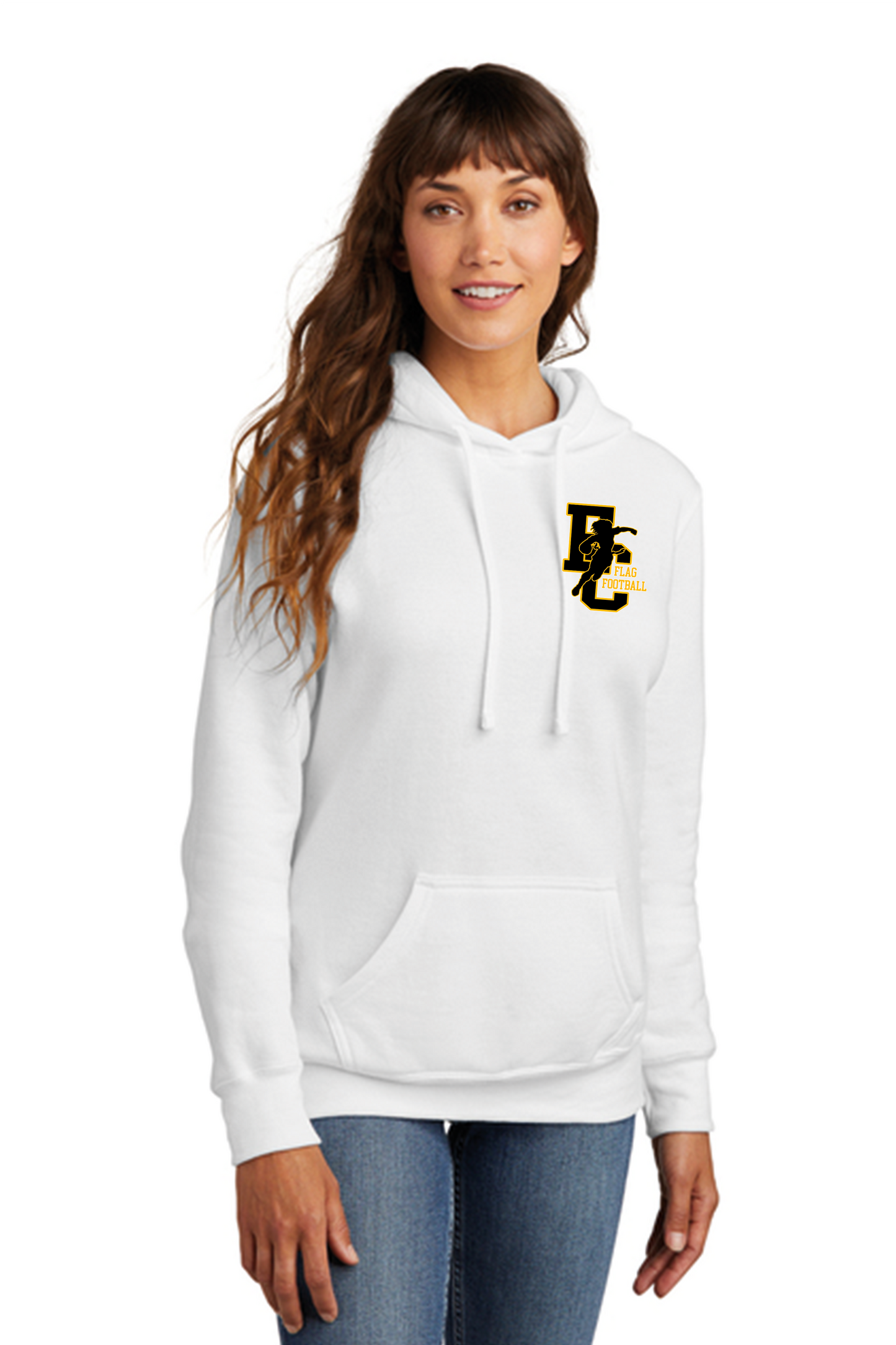 El Capitan Port & Co Women's Core Fleece Pullover Hooded Sweatshirt