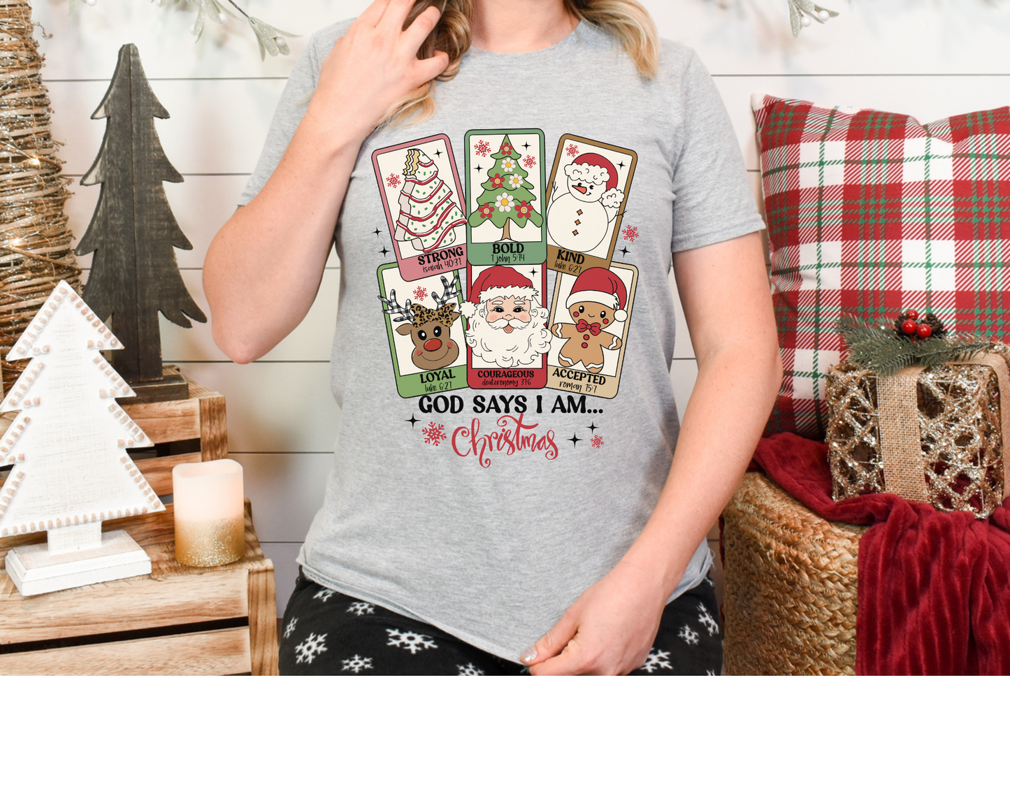 God Says I am.. Christmas Tee