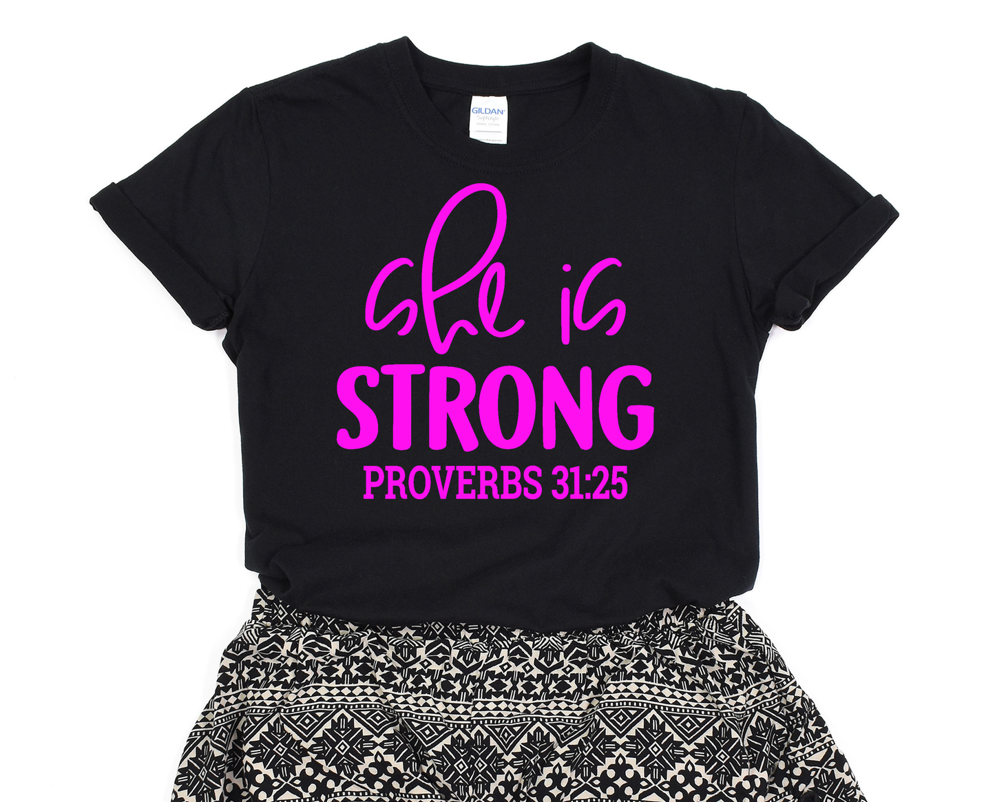 She is strong