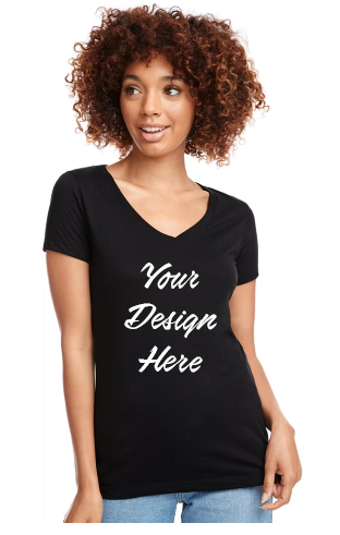 Custom Design V Neck Shirt
