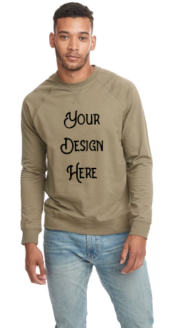 Custom Design Crew Sweatshirt