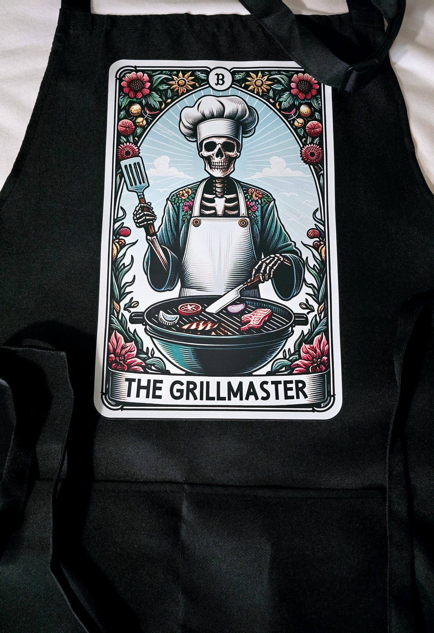 Grill Master Tarot Card Apron