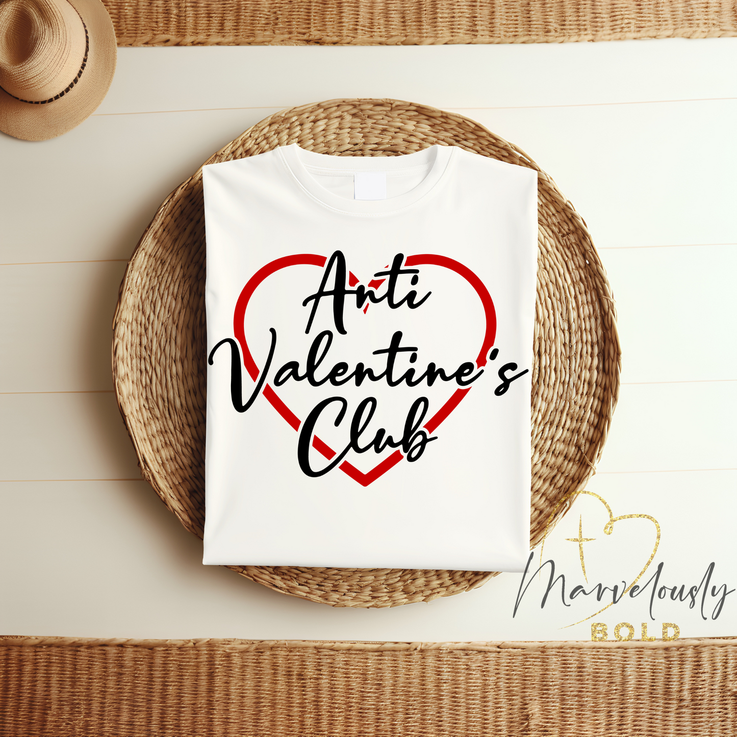 Anti Valentine’s Club DTF Print