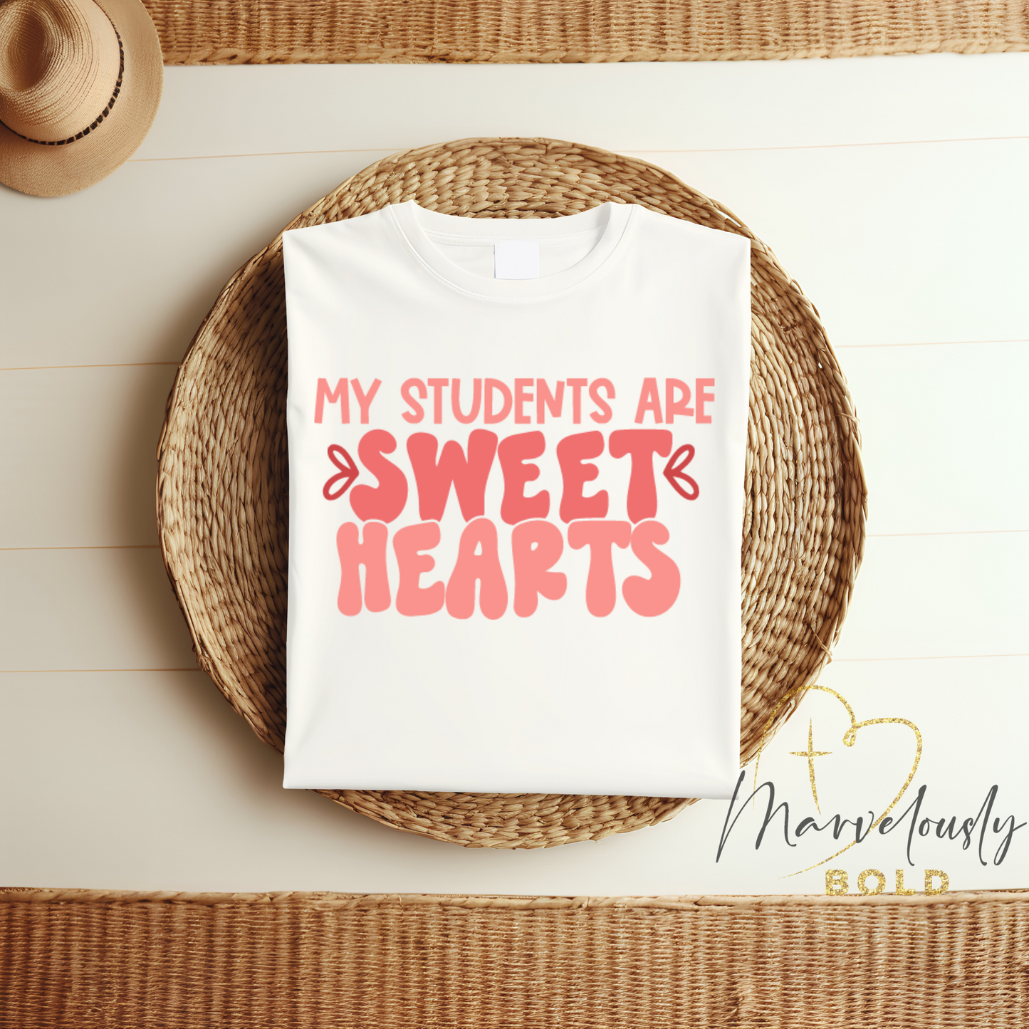 My Students are Sweet Hearts DTF Print