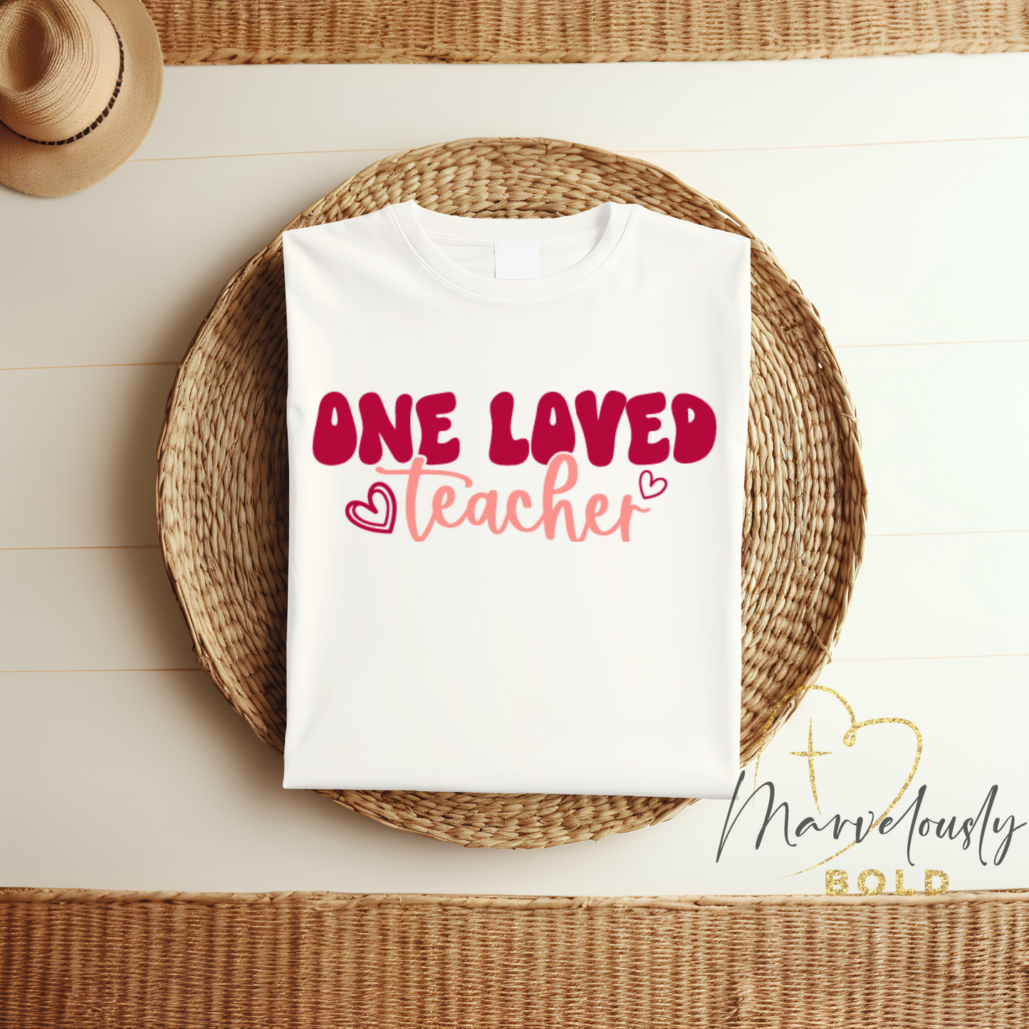 One Loved Teacher DTF Print