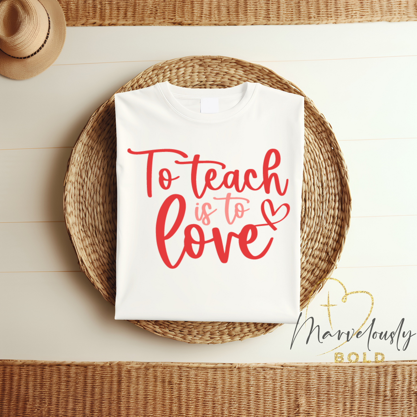 To Teach is To Love DTF Print