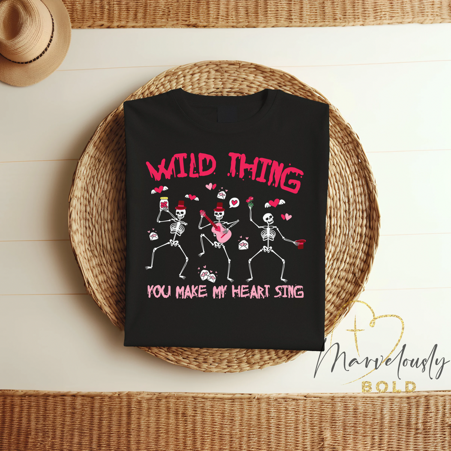 Wild Thing You Make My Heart Sing DTF Print