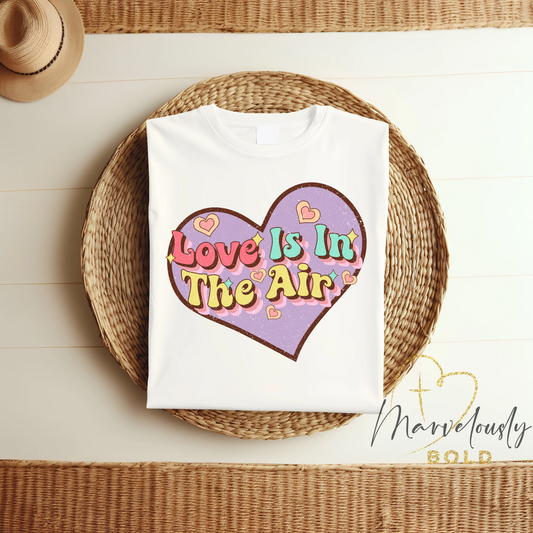 Love Is In The Air (Heart) DTF Print