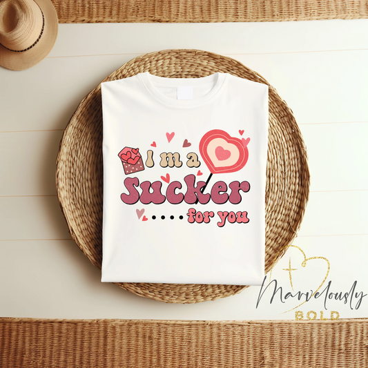 I’m A Sucker For You (Lollipop) DTF Print