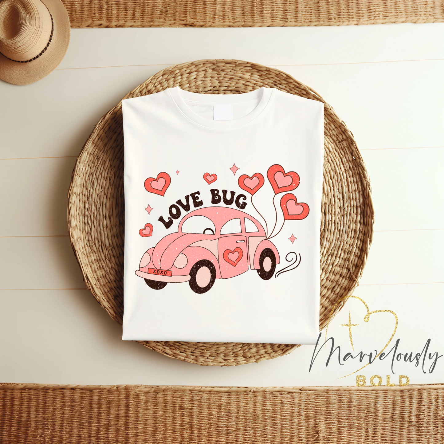 Love Bug (Heart Balloons) DTF Print