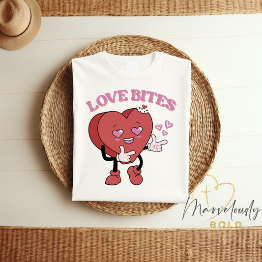 Love Bites (Heart) DTF Print