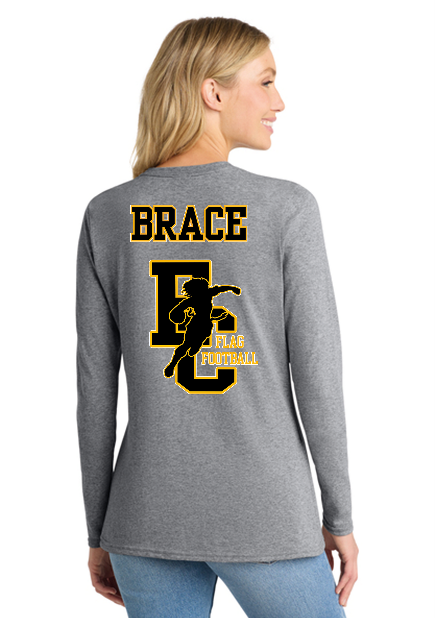 El Capitan Port & Co Women's Long Sleeve Core Cotton Tee