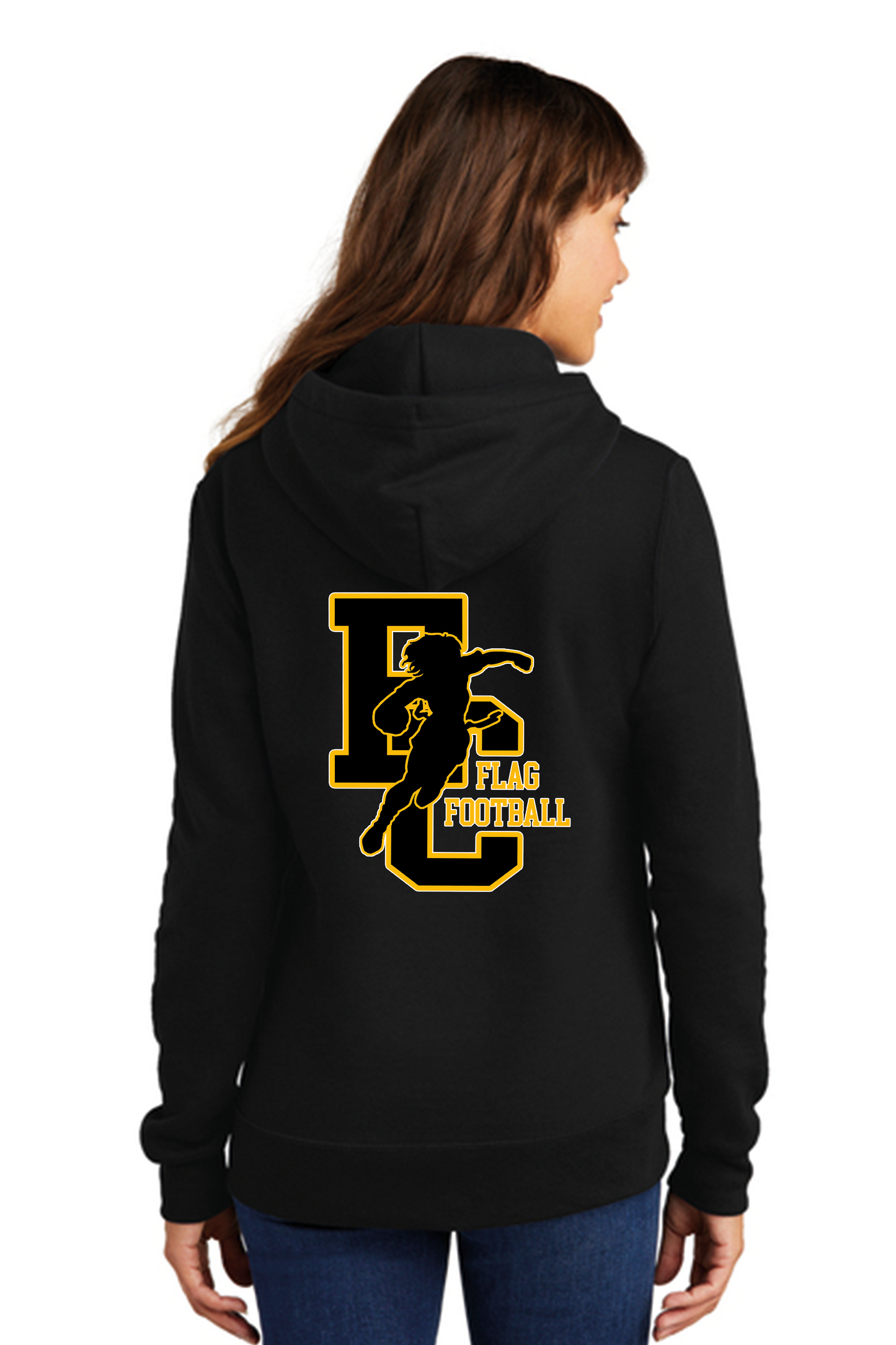 El Capitan Port & Co Women's Core Fleece Pullover Hooded Sweatshirt