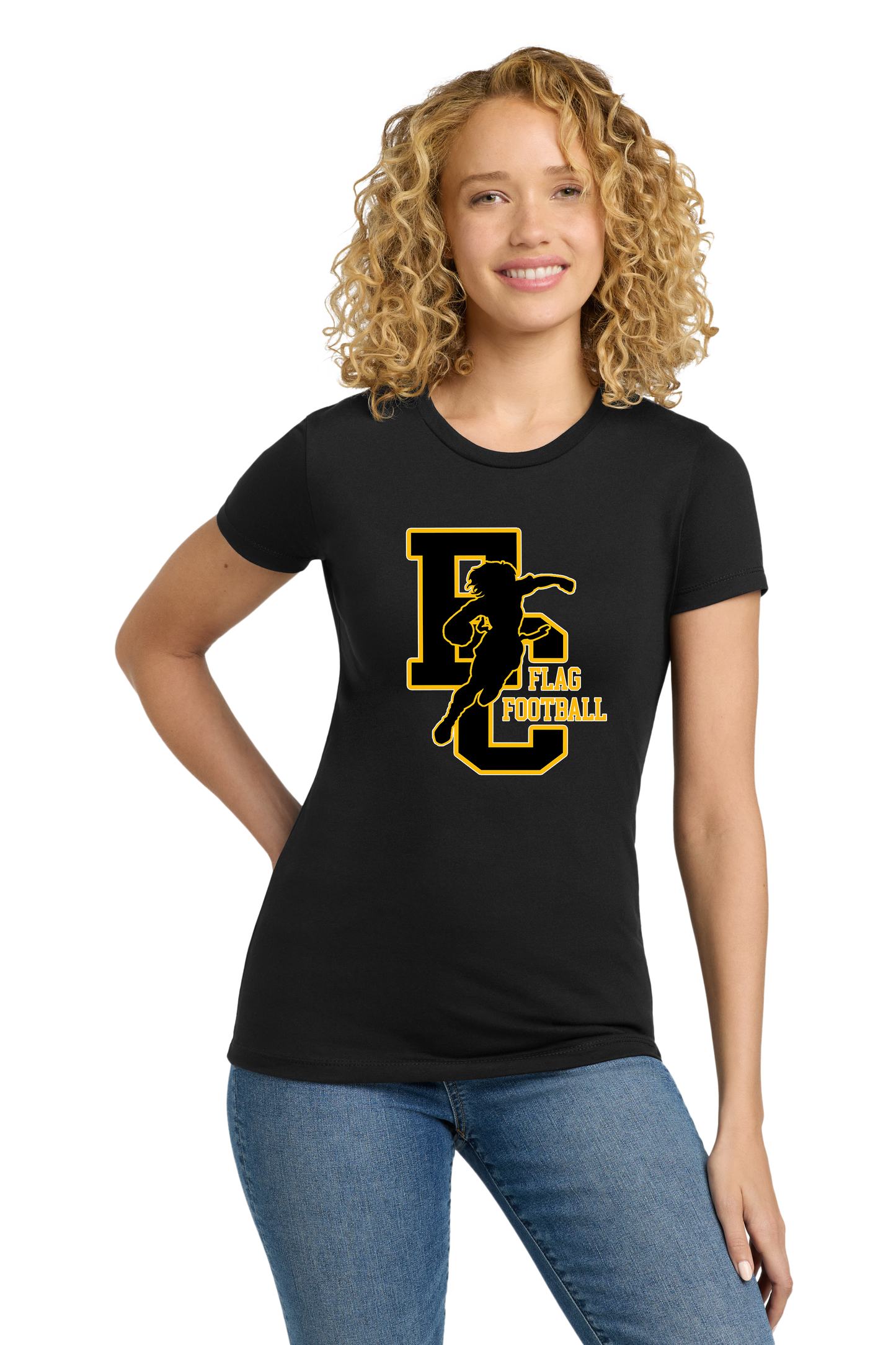 El Capitan Next Level Apparel Women’s CVC Tee