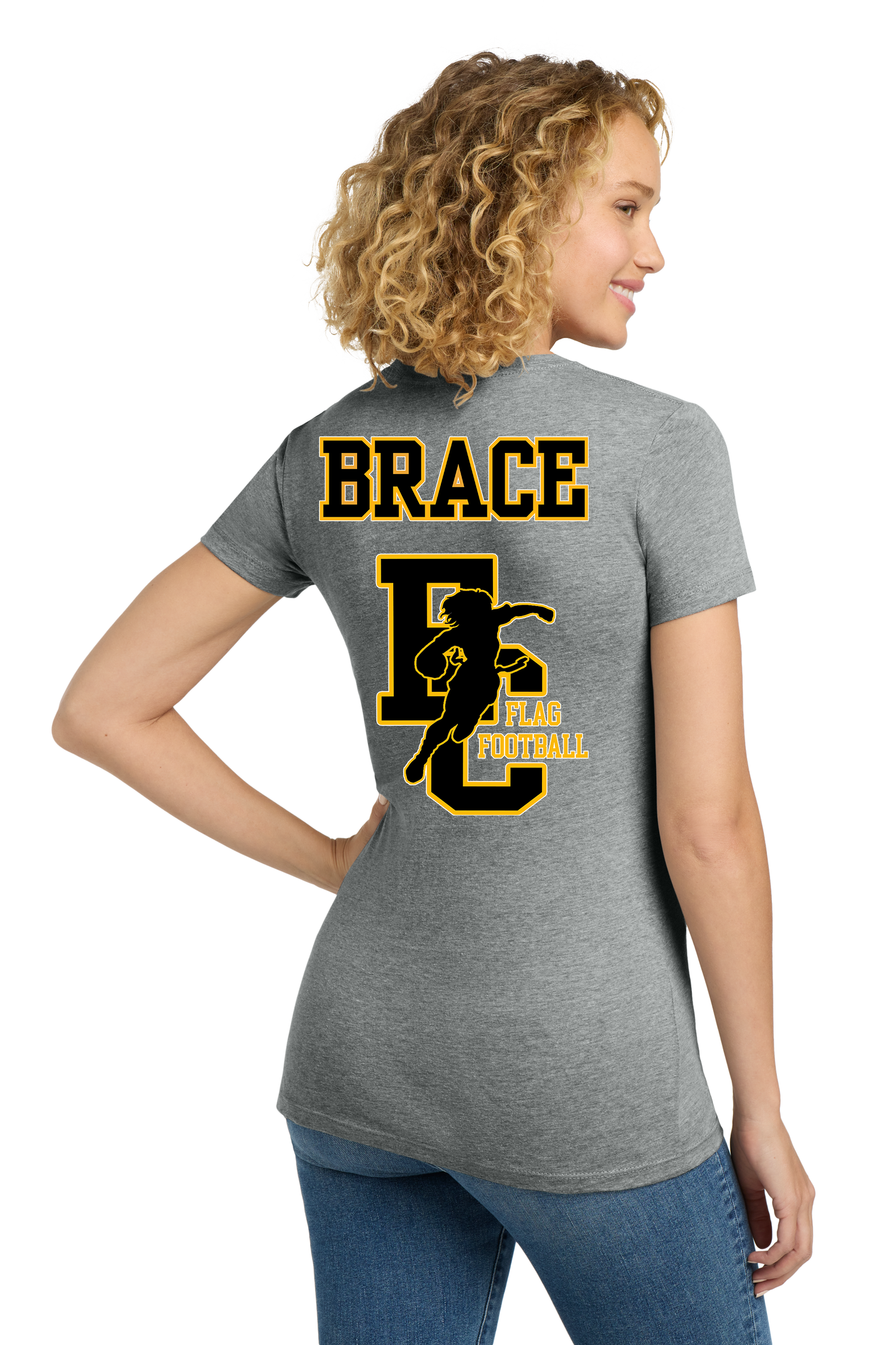 El Capitan Next Level Apparel Women’s CVC Tee