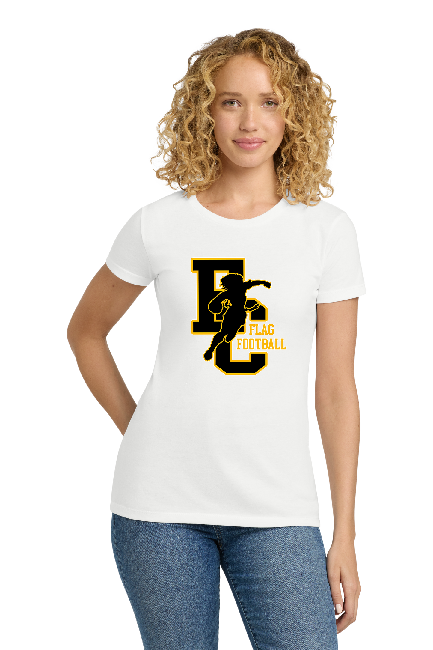El Capitan Next Level Apparel Women’s CVC Tee