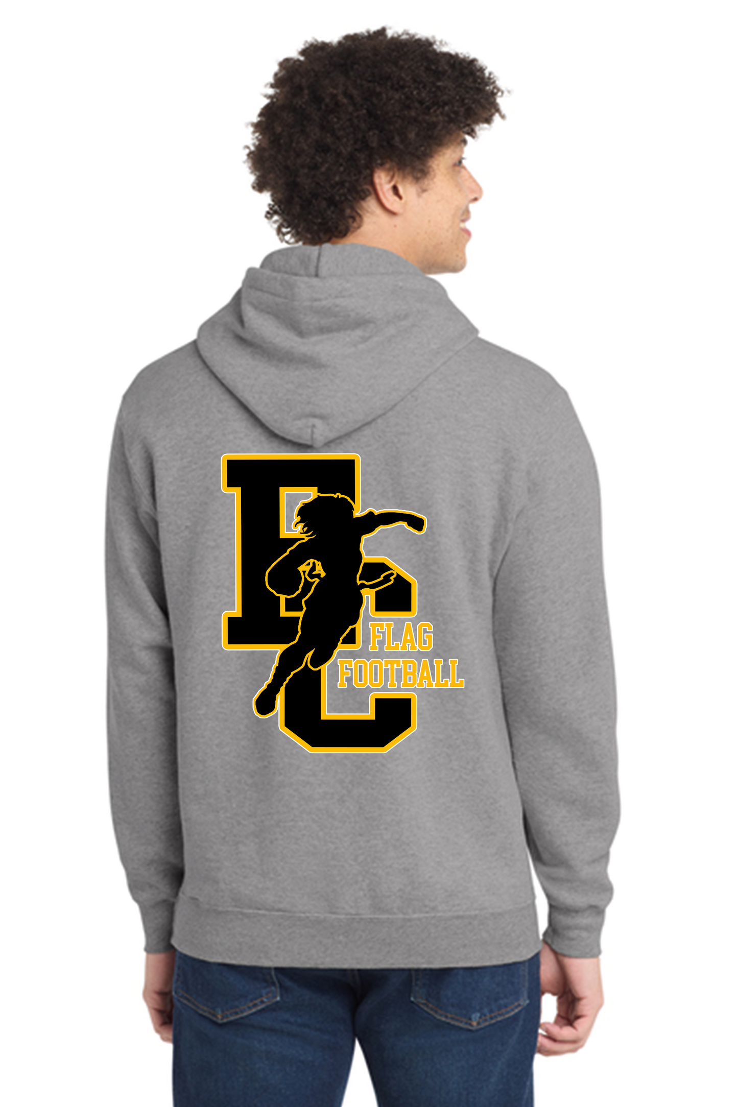 El Capitan Port & Co Core Fleece Pullover Hooded Sweatshirt