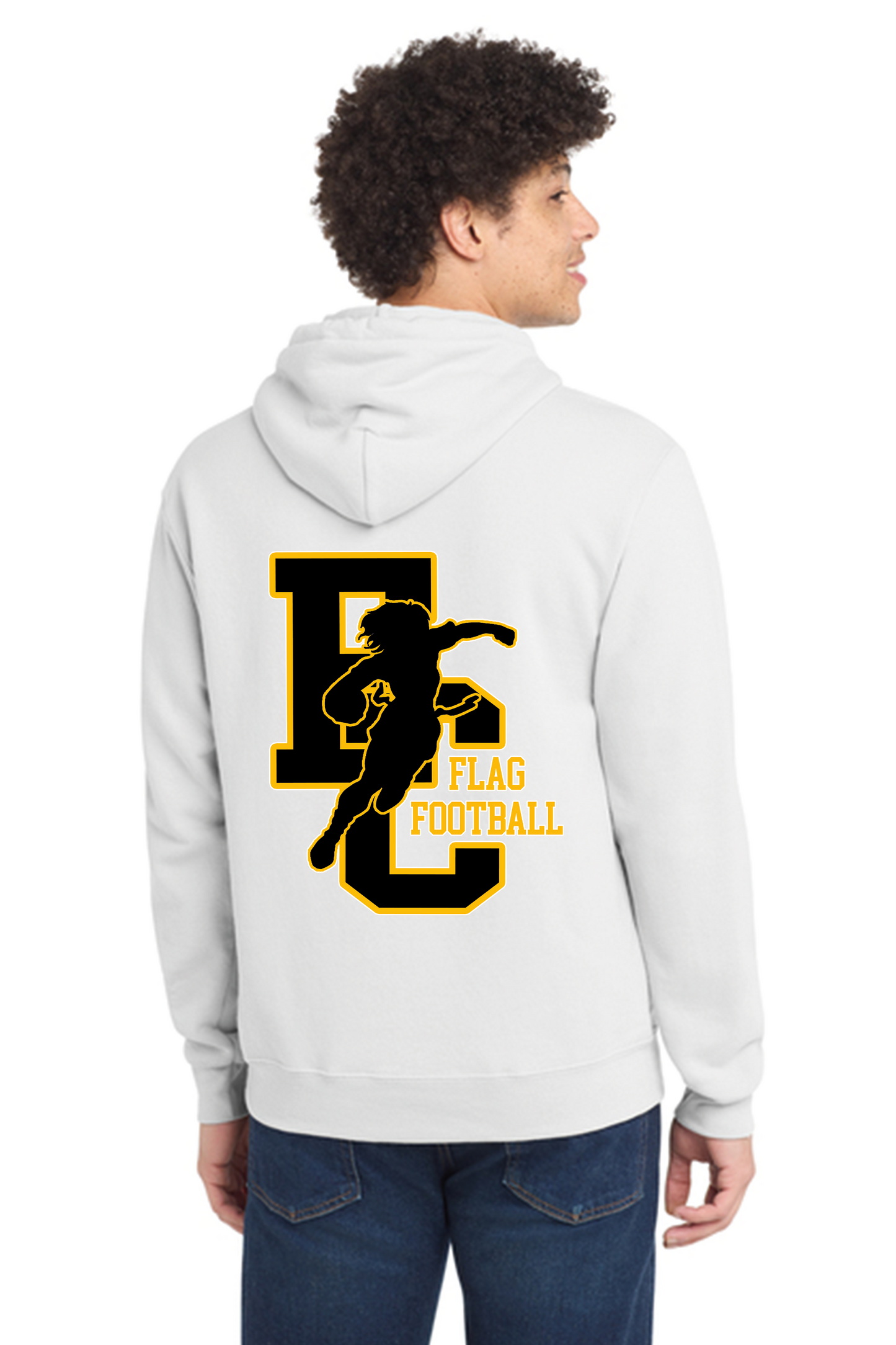 El Capitan Port & Co Core Fleece Pullover Hooded Sweatshirt