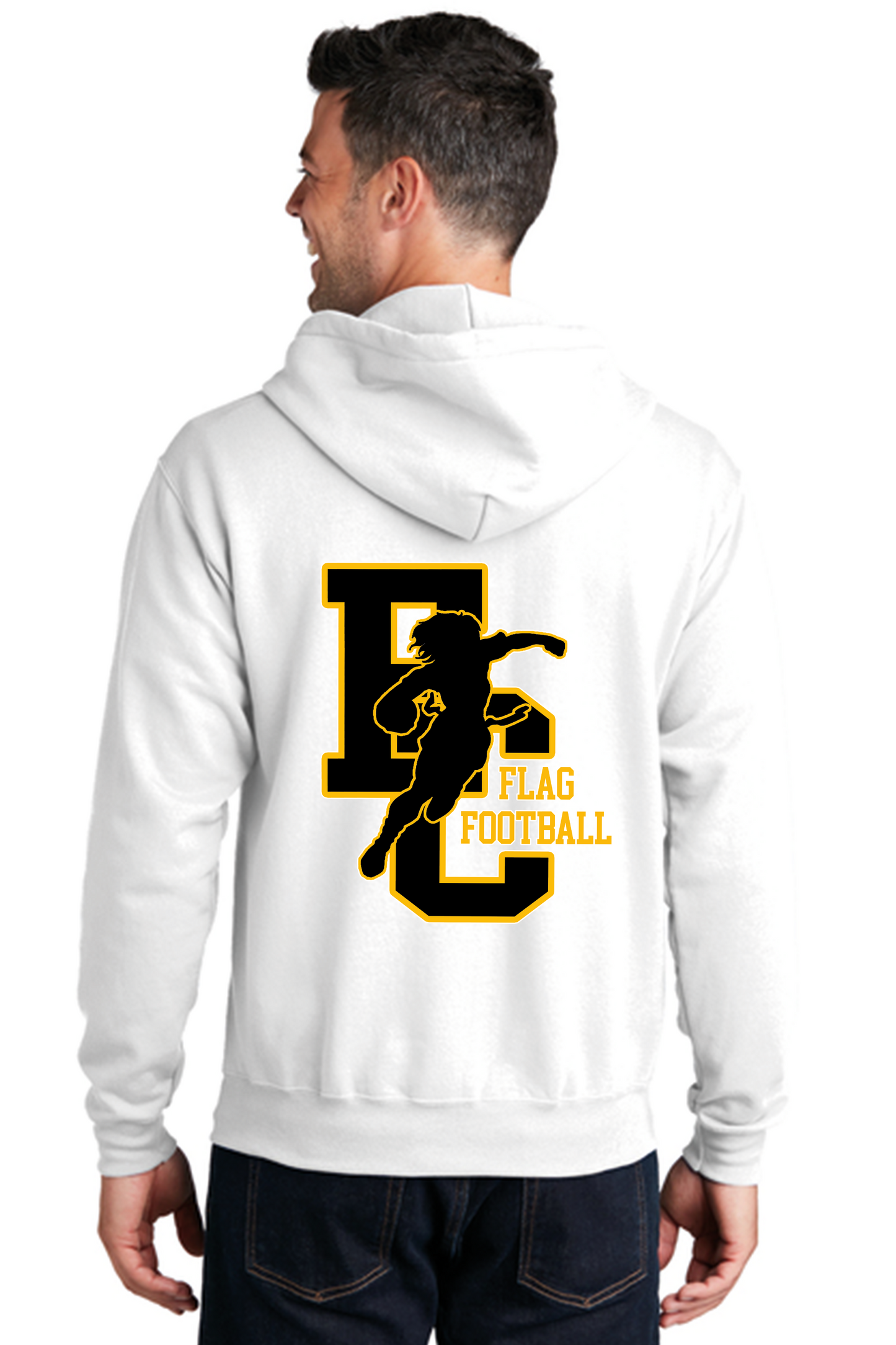 El Capitan Port & Co Core Fleece Full-Zip Hooded Sweatshirt