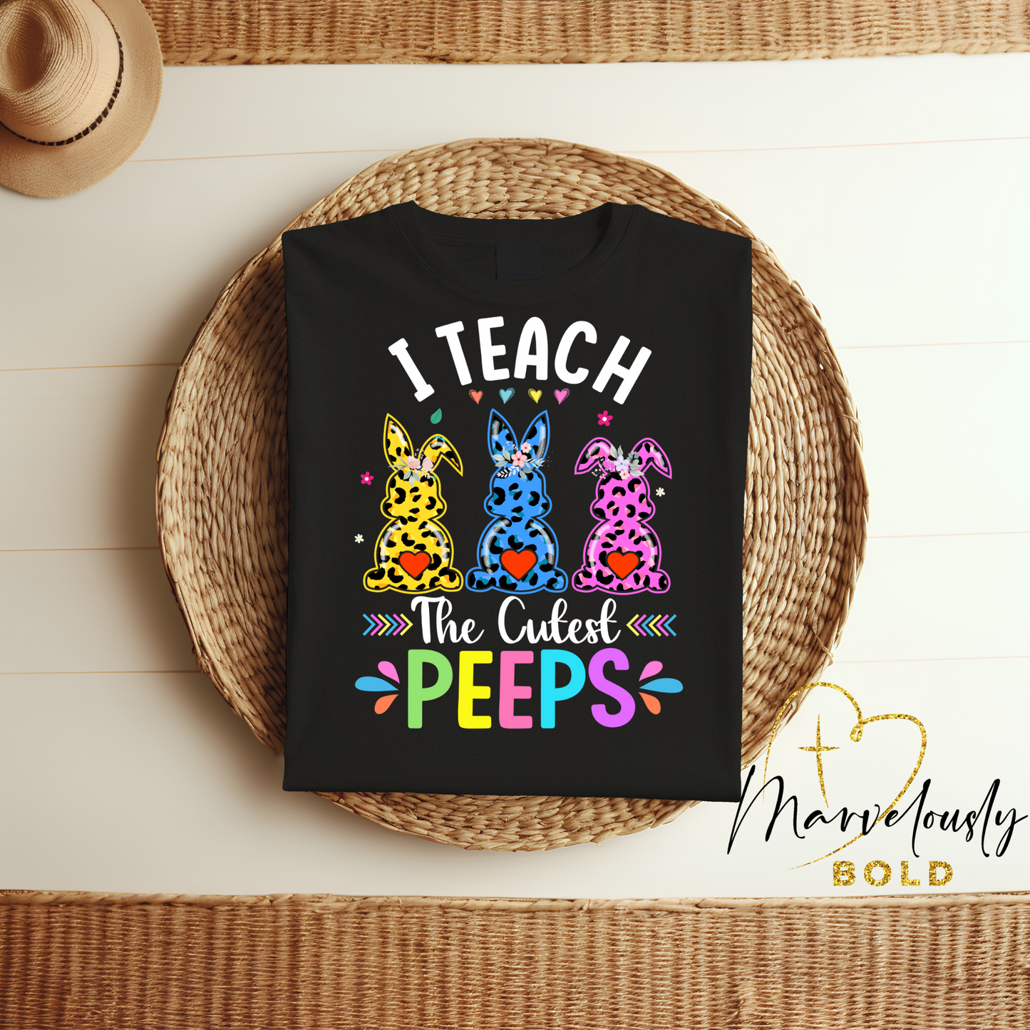 I Teach The Cutest Peeps DTF Print