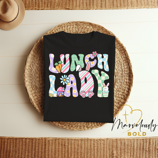 Lunch Lady DTF Print