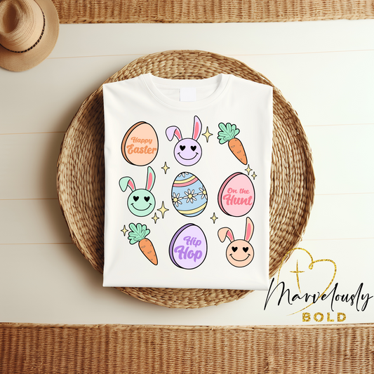 Conversation Easter Eggs DTF Print