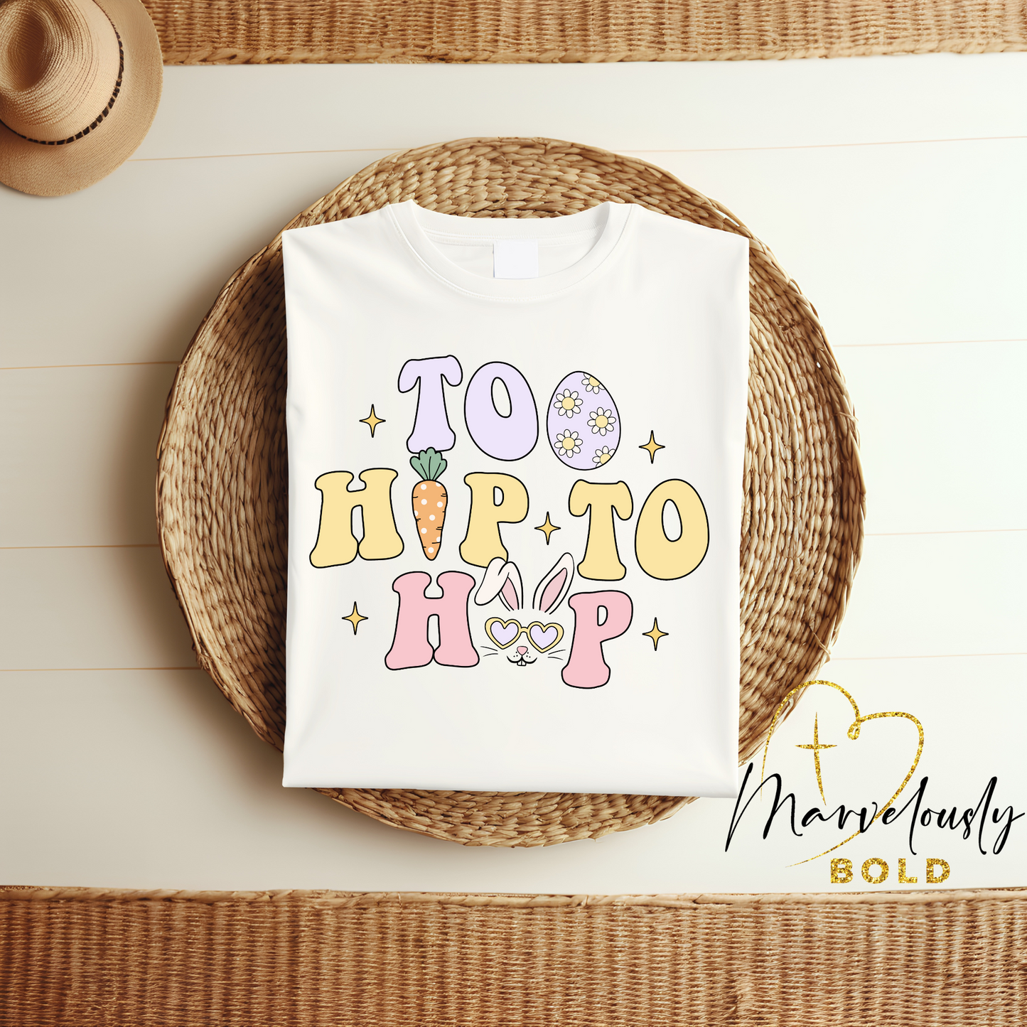 Too Hip to Hop DTF Print