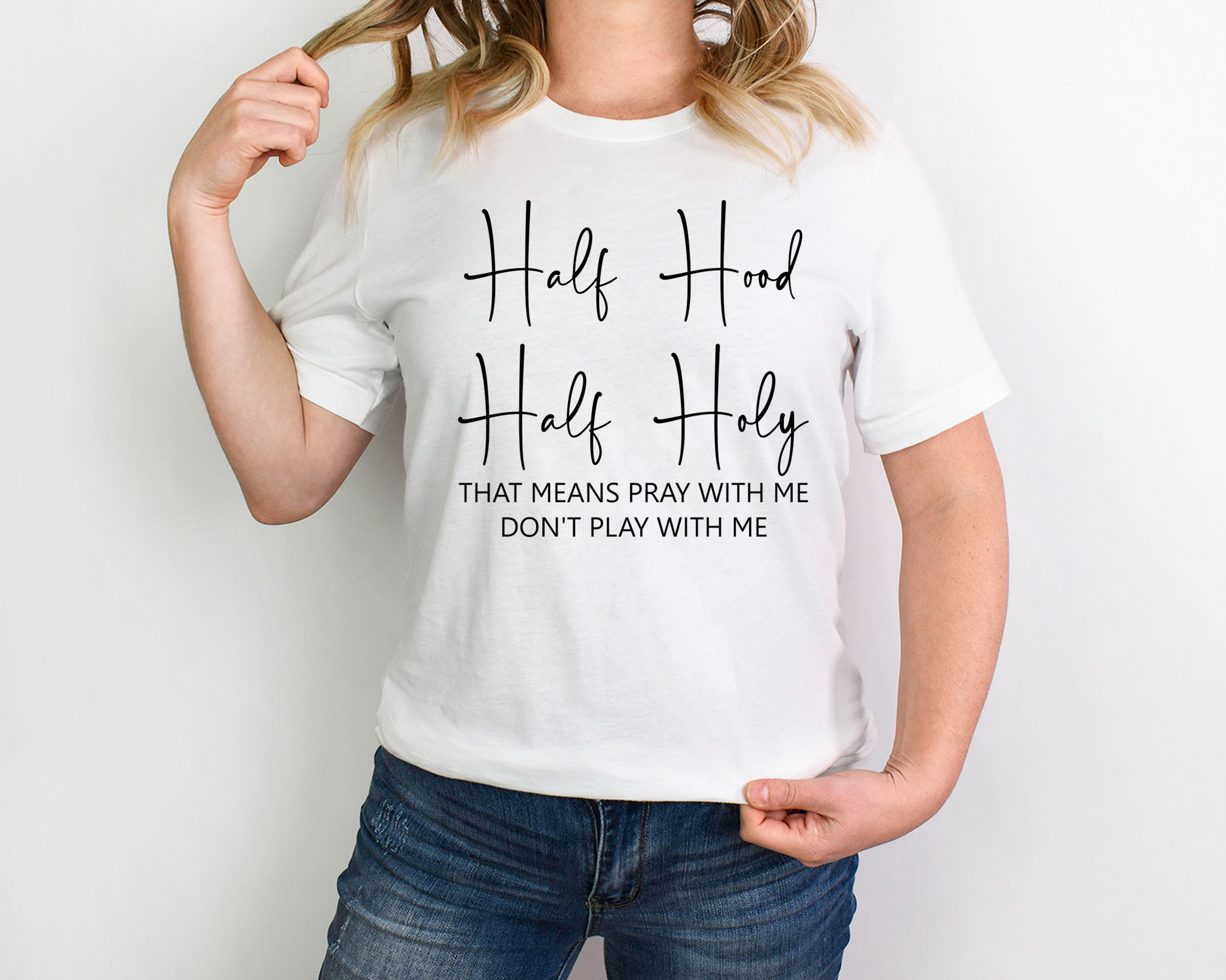 Half Hood Half Holy Marvelously Bold